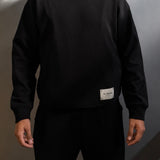 No Blanks. Essential Hoodie — Black