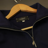 No Blanks. Essential Quarter-Zip — Navy