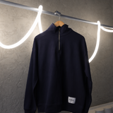 No Blanks. Essential Quarter-Zip — Navy