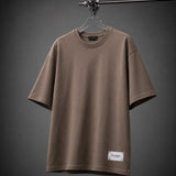 No Blanks Mocha Oversized T-Shirt - Flat Hanger Shot