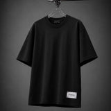 No Blanks Black Oversized T-Shirt - Female Model Full Look