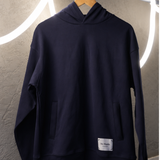 No Blanks. — Navy Essential Hoodie